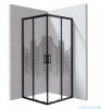 Deante Funkia Evo kabina prysznicowa kwadratowa 80x80cm Nero z wzorem KYC_ND88P